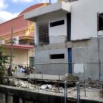 ระเบียงคานปูนถล่มทับคนงานพม่าดับ 1 เจ็บ 1