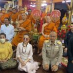 ม.ล.ภัทรสุดา-ผอ.ฟ้า อัญเชิญพัดรองพระราชทาน เทียนพรรษาพระราชทาน ทูลกระหม่อมหญิงอุบลรัตนราชกัญญา สิริวัฒนาพรรณวดี ถวาย 4 วัดดังในพื้นที่ นนทบุรี ปทุมธานี