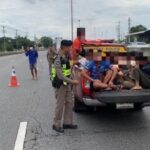 รถคว่ำเป็นเหตุ โดนจับยกคัน ขบวนการลักลอบขนต่างด้าวเข้าเมือง