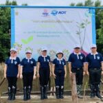 บริษัท ท่าอากาศยานไทย จำกัด(มหาชน)จัดกิจกรรมโครงการอาสาพิทักษ์ป่าชายเลน