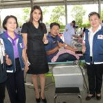 เหล่ากาชาดจังหวัดนนทบุรี เทศบาลเมืองบางคูรัดและโรงพยาบาลพระนั่งเกล้าจัดกิจกรรมรับบริจาคโลหิตเพื่อช่วยเหลือผู้ป่วยที่มีความต้องการโลหิต
