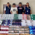 สกัดจับขบวนการลักลอบขนบุหรี่เถื่อน ยึดของกลางมูลค่านับล้านบาท