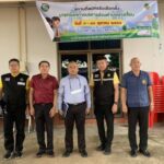 กกต.กจ. เข้าตรวจเยี่ยมสังเกตการณ์ การรับสมัครชิงชัย เก้าอี้ นายก อบต.แก่งเสี้ยน ที่ยังว่างอยู่ เนื่องจากนายกคนที่แล้วอยู่ไม่ครบวาระ ฯ