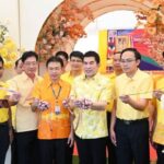 กล่าวถวายราชสดุดีเฉลิมพระเกียรติฯ และเป็นประธานเปิดนิทรรศการเฉลิมพระเกียรติฯ