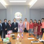 รองผูว่าราชการจังหวัดนนทบุรีต้อนรับนายกเทศมนตรีเมืองมิซาโตะ ประเทศญี่ปุ่น