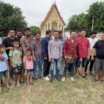 ไอเดียเจ๋ง ขบวนสิบล้อ-หกล้อสายบุญทอดกฐิน หินกรวด ทรายจำนวนกว่า 35 คัน วัดแสนตอท่ามะกา ยอดกฐินปีนี้ได้ 612,521 บาท