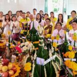 160 หน่วยงานน้อมถวายขันหมากเบ็งบูชาศาลหลักเมืองงานบุญคูนเมืองปี 66
