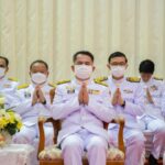 รองผู้วา่ฯยโสธรและหัวหน้าส่วนราชการร่วมพิธีทำบุญตักบาตรพระสงฆ์ 89 รูป ถวายพระราชกุศลเนื่องในวันคล้ายวันพระบรมราชสมภพ พระบาทสมเด็จพระบรมชนกาธิเบศร มหาภูมิพลอดุลยเดชมหาราช บรมนาถบพิตร วันชาติ และวันพ่อแห่งชาติ 5 ธันวาคม 2566