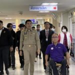 รองผู้ว่าจังหวัดกาญจน์เปิดศูนย์บริการคนพิการแบบเบ็ดเสร็จโรงพยาบาลมะการักษ์