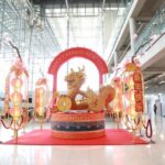 ท่าอากาศยานสุวรรณภูมิ เนรมิตมังกรทอง แต่งแต้มสีสัน เฉลิมฉลองเทศกาลตรุษจีน