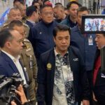 สุริยะ ลงพื้นที่สุวรรณภูมิกำชับเตรียมพร้อมรองรับผู้โดยสารทุกมิติ