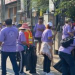 กิจกรรมเก็บกวาดทำความสะอาดถนนบางนา – ตราดถวายเป็นพระราชกุศล
