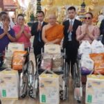 เจ้าประคุณสมเด็จธงชัย วัดไตรมิตร – ผอ.ฟ้า ร่วมพิธีพุทธาภิเษกเบิกเนตรพระนอนวัดราษฎร์ประครองธรรม
