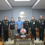 เจ้ากรมพลาธิการทหารบกเยี่ยมคารวะผู้ว่าราชการจังหวัดนนทบุรีพร้อมปรึกษาหารือการปฏิบัติงานร่วมกัน