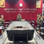 ผู้การตำรวจกาญจน์ ประชุมด่วนจี้คดีโจรฉกเงิน วัดเทวสังฆาราม พระอารามหลวง(วัดเหนือ)