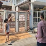 กู้ภัยช่วยเหลือน้องแมวเหล็กเสียบขาทะลุติดคารั้วอาการสาหัส