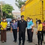 เขตบางซื่อ ลงพื้นที่ตรวจสอบกรณีพบกากแคดเมียมในเขตพื้นที่