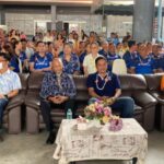 เทศบาลเมืองแพรกษาใหม่ สืบสานประเพณีสงกรานต์ปชช.เข้าร่วมงานกันคึกคัก