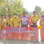 สืบสานประเพณีบวงสรวงศาล ปู่ ศาล ย่าสองนาง