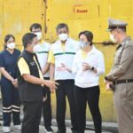 เขตบางซื่อ ตรวจความเรียบร้อยและกำกับความปลอดภัยในการขนย้ายกากแคดเมียม