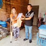 สมาคมคุ้มครองสิทธิมนุษยชน สาขาปราจีนบุรี ลงพื้นที่ติดตามเรื่อง อุบัติเหตุรถชน!! เจ็บสาหัส 1 ราย