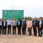ผู้ตรวจสำนักนายก พร้อม คณะกรรมการธรรมาภิบาลกาญจนบุรึ ลงพื้นที่สอดส่อง โครงการ ก่อสร้างประตูระบายน้ำบ้านทุ่งแหว่ง@พนมทวน