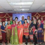 สมาคมผู้นำสตรีพัฒนาชุมชนไทยนนทบุรีและชมรมผู้สูงอายุรัตนาธิเบศร์ จัดงานรื่นเริงสังสรรค์ เพื่อให้สมาชิกสมาคมฯและสมาชิกชมรมผู้สูงอายุมีกำลังใจในการได้พบประ พูดคุยและแลกเปลี่ยนความรู้กันในกลุ่ม