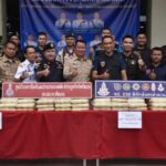 ผู้ว่าศรีสะเกษแถลงข่าวการจับกุมเครือข่ายคดียาเสพติดตามยุทธการพิฆาตทรชนคนค้ายา