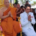 เจ้าประคุณสมเด็จพระมหาวีรวงศ์ กรรมการมหาเถรสมาคม และเลขานุการสมเด็จพระสังฆราช เมตตาเดินทางมาเป็นประธานในพิธีหล่อพระประธานประจำอุโบสถวัดใหม่ยายแป้น