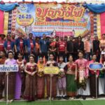 อดีต ส.ส.จังหวัดศรีสะเกษเขต 9 เปิดงานสืบสานประเพณีบุญบั้งไฟ ประจำปี 2567 เทศมนตรีตำบลผือใหญ่