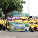 ท่าอากาศยานสุวรรณภูมิร่วมกับเขตลาดกระบังนำพนักงานร่วมโครงการปลูกต้นไม้และปรับภูมิทัศน์