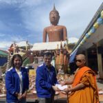 ภรรยาควงสามีจัด102 หัวหมูแก้บนหลวงพ่อสมหวัง เชื่อได้รับงานเพราะพรจากหลวงพ่อสมหวัง