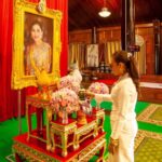 ผอ.ฟ้า เป็นประธานพิธีเจริญพระพุทธมนต์ ปล่อยปลา ถวายพระราชกุศล เนื่องในโอกาสวันเฉลิมพระชนมพรรษา สมเด็จพระราชินี