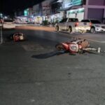 ชนประสานงากลางสี่แยกวัดใจดับ 1