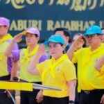 มหาวิทยาลัยราชภัฏกาญจนบุรี ร่วมกับกองบังคับการตำรวจทางหลวง และหน่วยงานภาคีเครือข่าย จัดกิจกรรมจิตอาสา “เราทำความดี ด้วยหัวใจ”