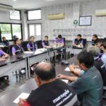 สสจ.กาญจนบุรี ประชุมศูนย์ปฏิบัติการทางสาธารณสุขโรคไข้มาลาเรีย Emergency Operation Center : EOC) อำเภอไทรโยค จังหวัดกาญจนบุรี ครั้งที่ 1 / 2567