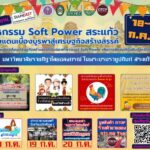 ม.ราชภัฎวไลยอลงกรณ์ ในพระบรมราชูปถัมภ์ สระแก้ว เปิดอบรมการฝึกทักษะศิลปะป้องกันตัว มวยไทย พัฒนาและต่อยอด Soft Power ของจังหวัดสระแก้ว