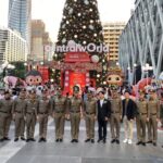 ผบก.ตม.1 ร่วมพิธีปล่อยแถวสร้าตวามเขื่อมัน