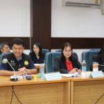 จังหวัดกาญจนบุรี ร่วมประชุม กองบัญชาการป้องกัน และบรรเทา