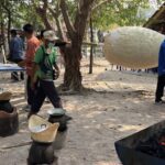 ศรีสะเกษ ! ชาวบ้านอำเภอโพธิ์ศรีสุวรรณนึ่งข้าวเหนียวทำข้าวจี