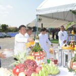 จังหวัดนนทบุรี จัดพิธีวางศิลาฤกษ์อาคาร