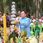 วัดป่ากุดสมิงจัดพิธีบวงสรวงพญานาค ชาวบ้านแห่ส่องเลขธูปกันอย่างคึกคัก