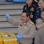 “รมว.”ยุติธรรม รอง ผบก.ตร.แถลง ปส.จับ 2 เครือข่ายยาเสพติด