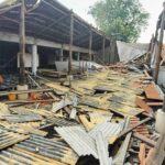 กุฏิที่พักสงฆ์เก่าแก่กว่า 70 ปี วัดโพธิ์เสียวถูกพายุ