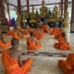 วันที่ 10 เมษายน ที่พักสงฆ์พระพุทธ์บาทบวชเณร