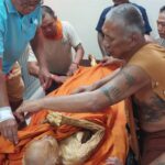 เมื่อวันที่ 11 เม.ย.68ช่วงบ่าย เปลี่ยนผ้าห่อพระราชนันทาจารย์