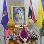 นนทบุรี ตักบาตรและถวายราชสักการะ เนื่องในวันคล้ายวันพระราชสมภพ