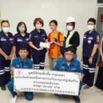 มูลนิธิป่อเต็กตึ๊ง ลุยเดินสายซับน้ำตาบรรเทาทุกข์
