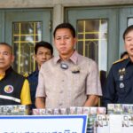 แถลงข่าวผลการตรวจยึดบุหรี่ผิดกฎหมายรายใหญ่ในพื้นที่จังหวัดชลบุรี