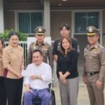 ที่ปรึกษา พิเศษ ตร.เยี่ยมให้กำลังใจพร้อมมอบเงิน